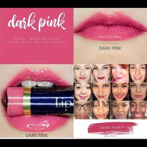 Dark pink lipsense
